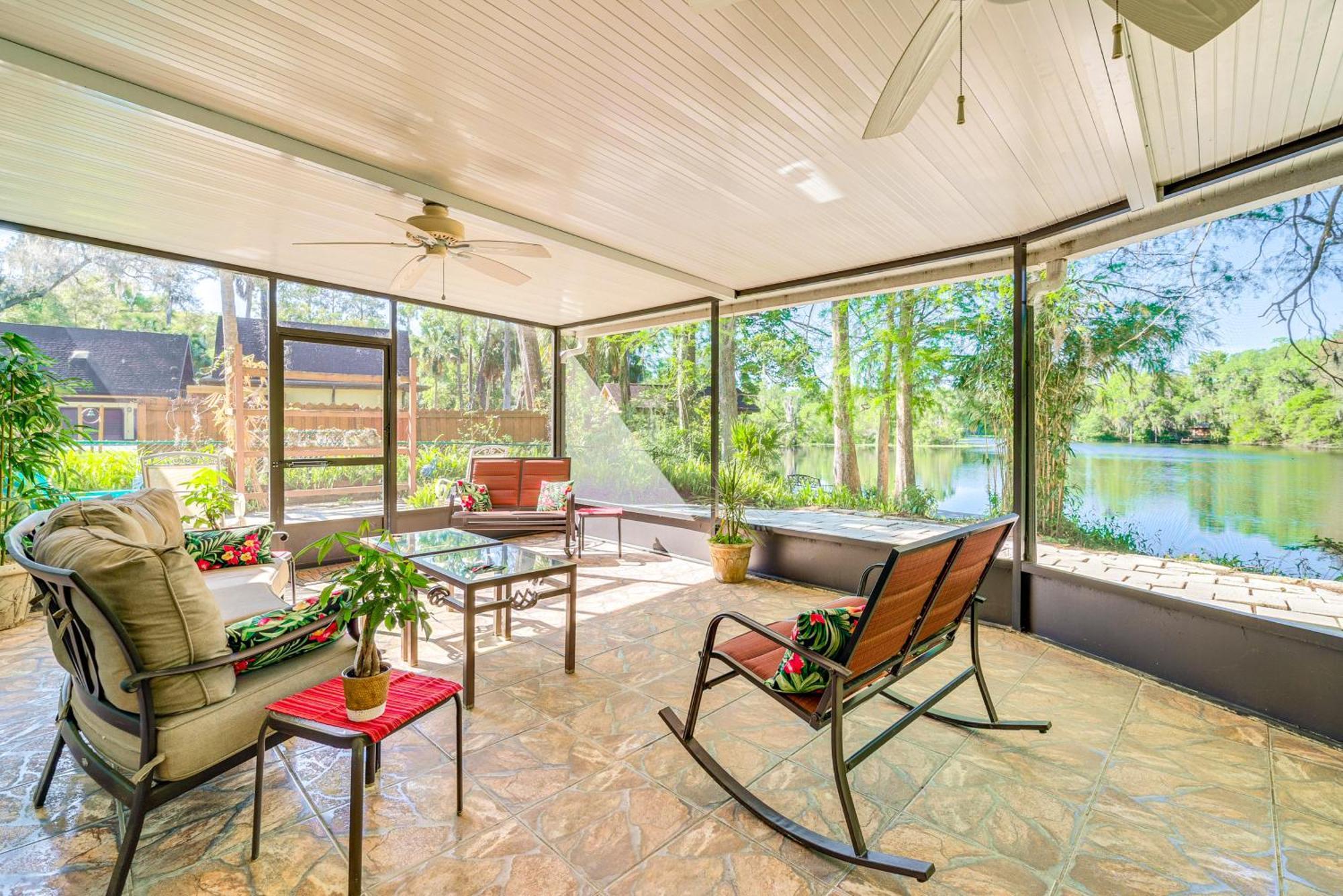 Waterfront Dunnellon Home With Private Dock And Lanai! 外观 照片