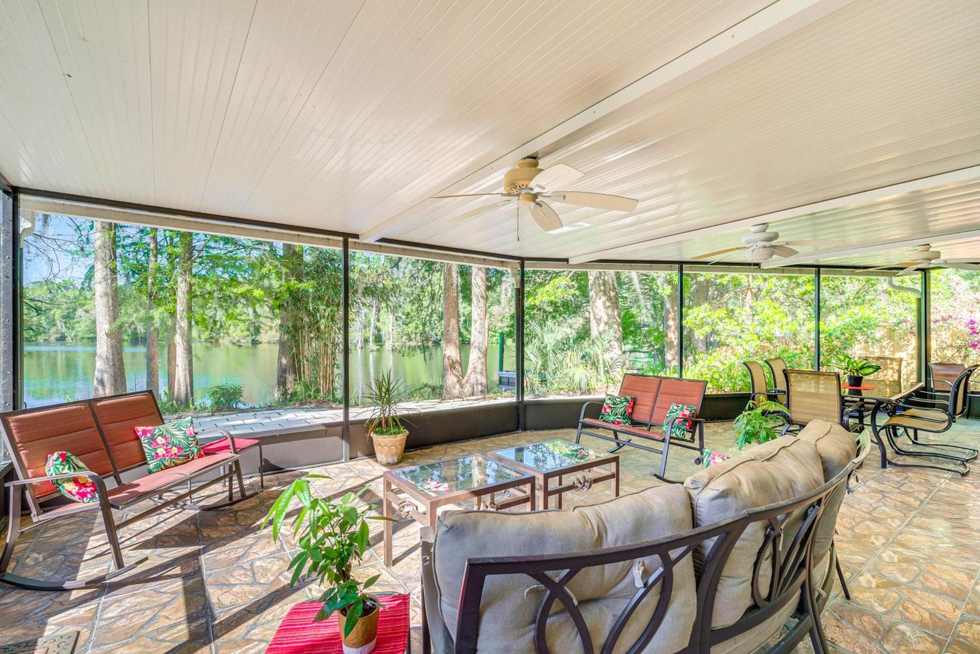 Waterfront Dunnellon Home With Private Dock And Lanai! 外观 照片